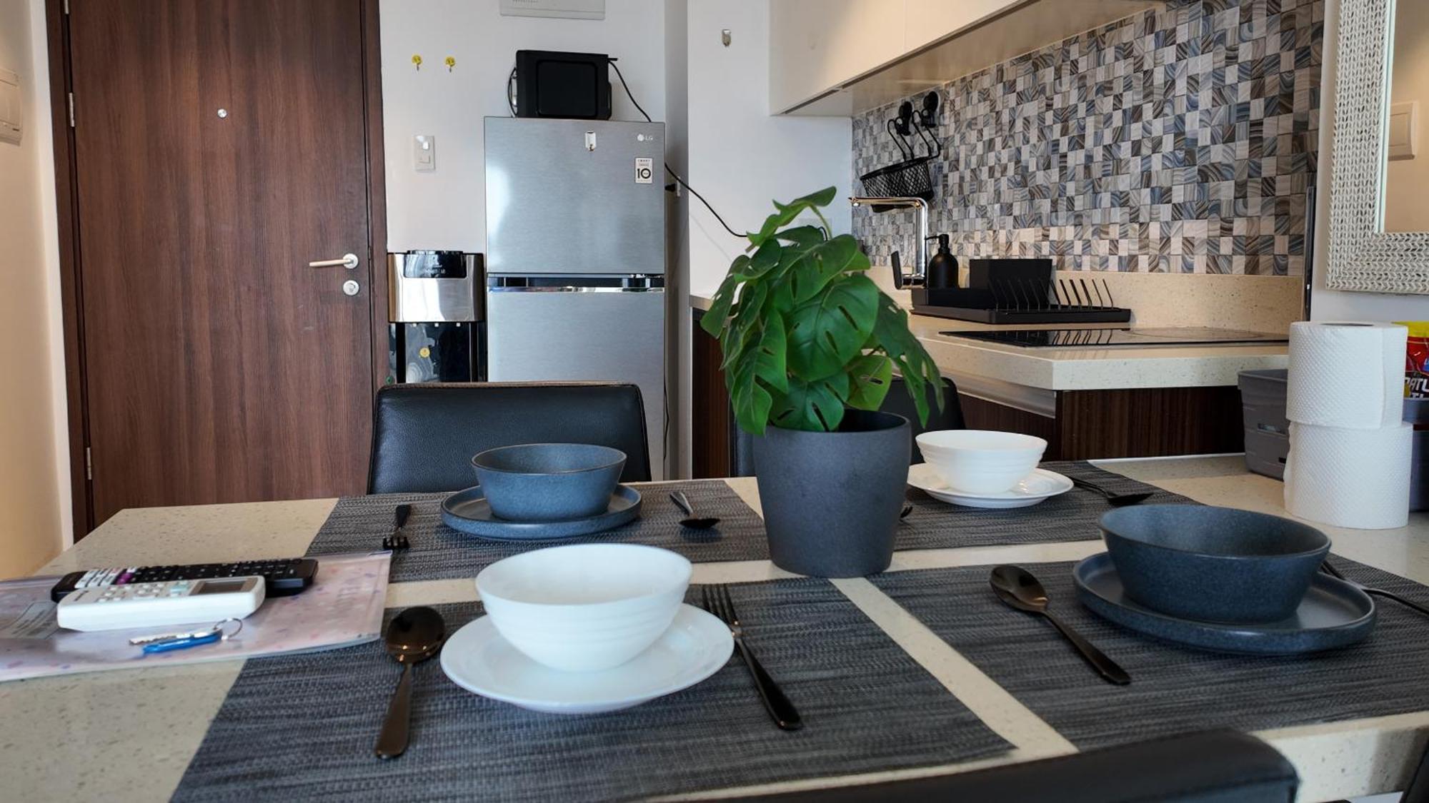 Dominiks Stylish Resort Gem Ocean View Pool Queen Bed At Tambuli 8 Floor Fast Wifi Μακτάν Εξωτερικό φωτογραφία