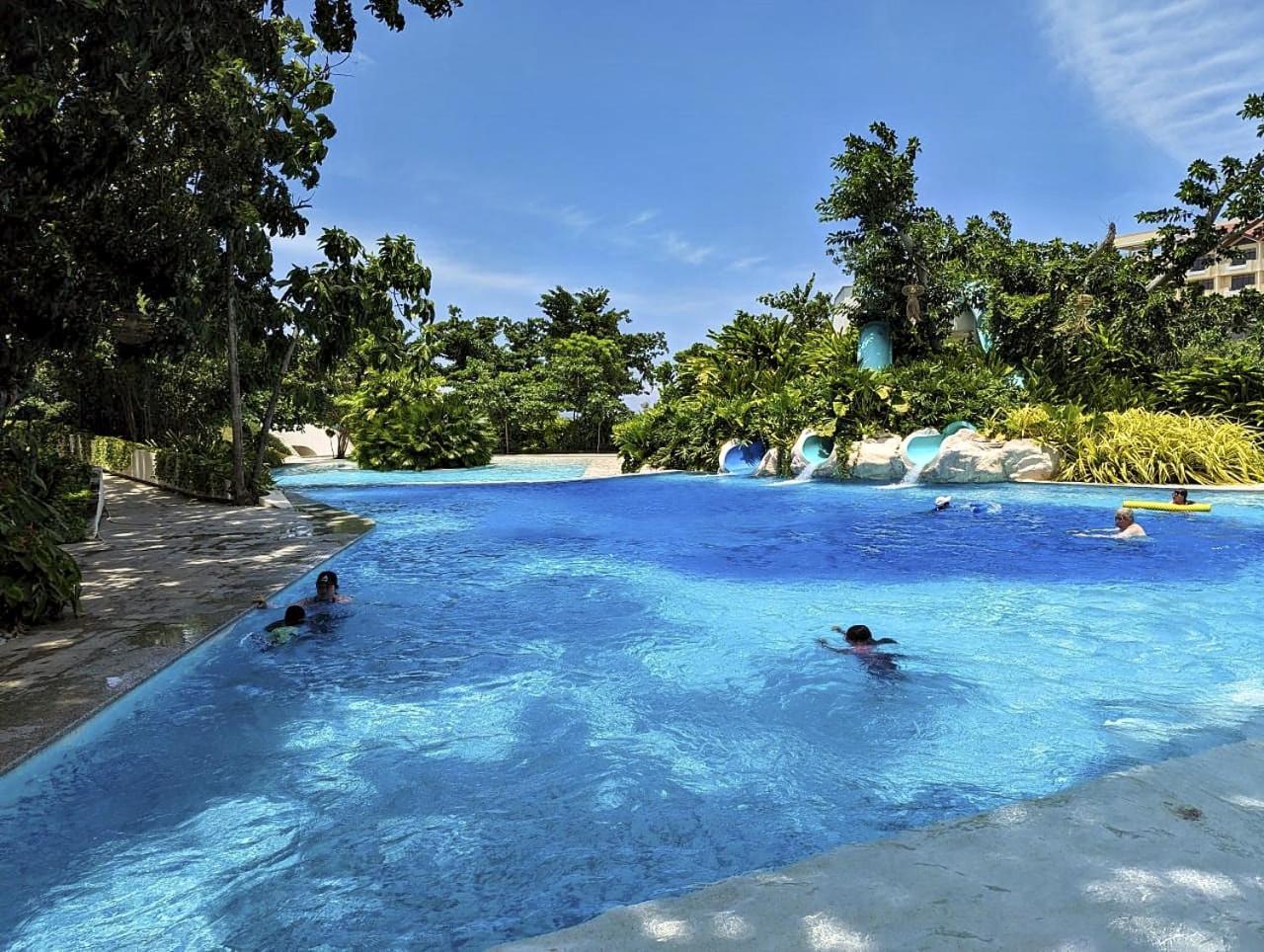 Dominiks Stylish Resort Gem Ocean View Pool Queen Bed At Tambuli 8 Floor Fast Wifi Μακτάν Εξωτερικό φωτογραφία