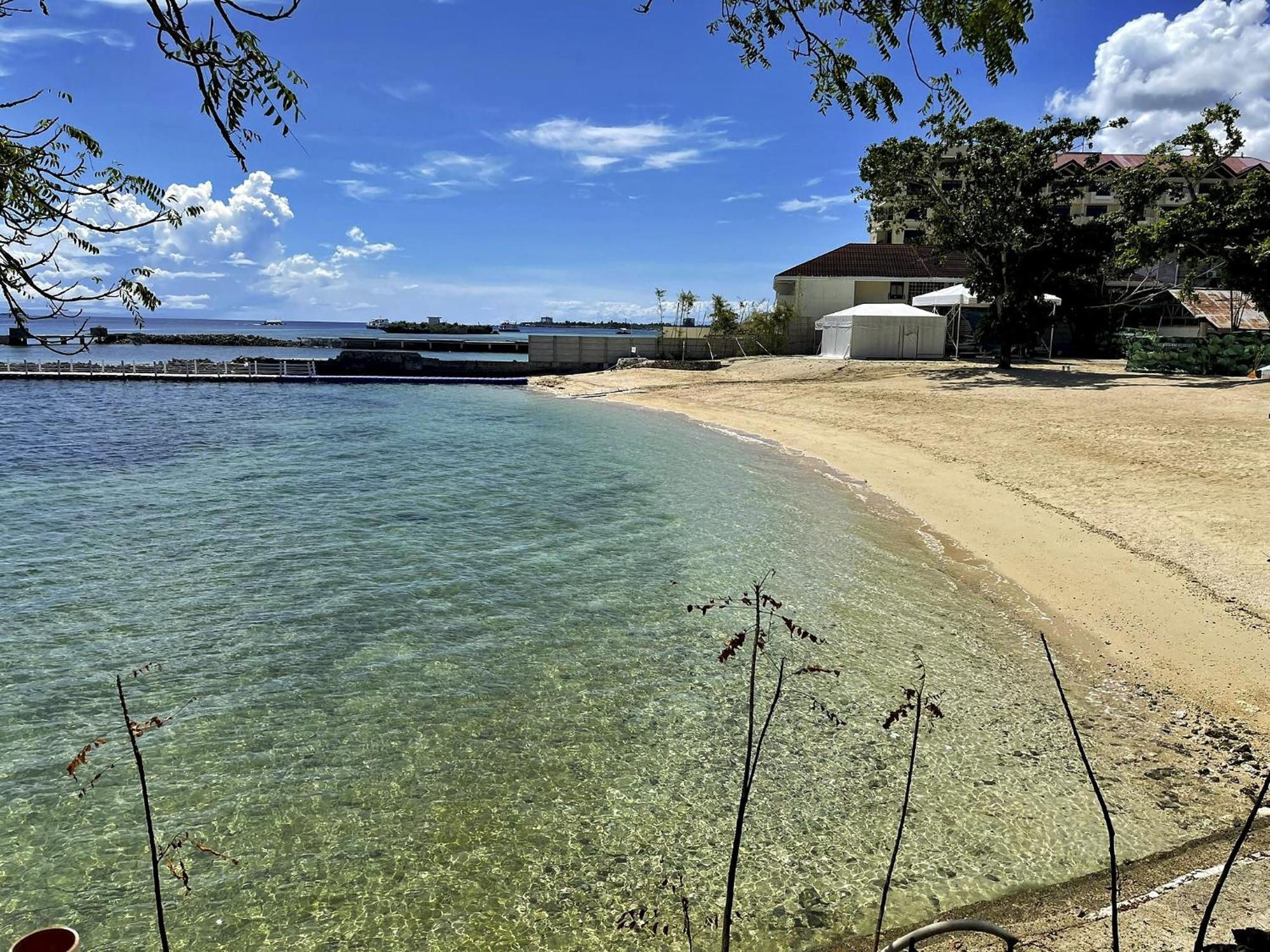 Dominiks Stylish Resort Gem Ocean View Pool Queen Bed At Tambuli 8 Floor Fast Wifi Μακτάν Εξωτερικό φωτογραφία