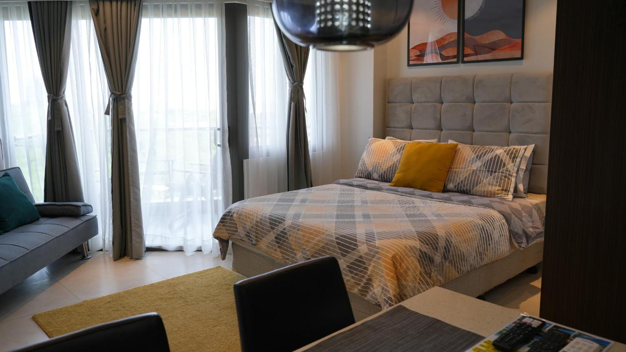 Dominiks Stylish Resort Gem Ocean View Pool Queen Bed At Tambuli 8 Floor Fast Wifi Μακτάν Εξωτερικό φωτογραφία